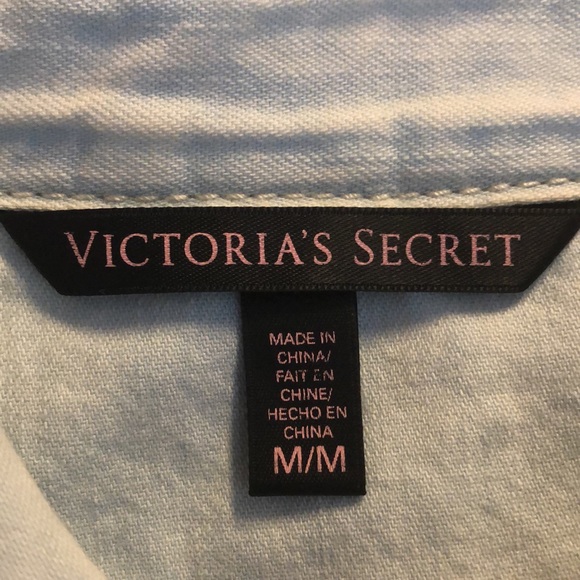 Victoria’s Secret Ombré Denim Button Down Shirt - 2 - Picture 4 of 7